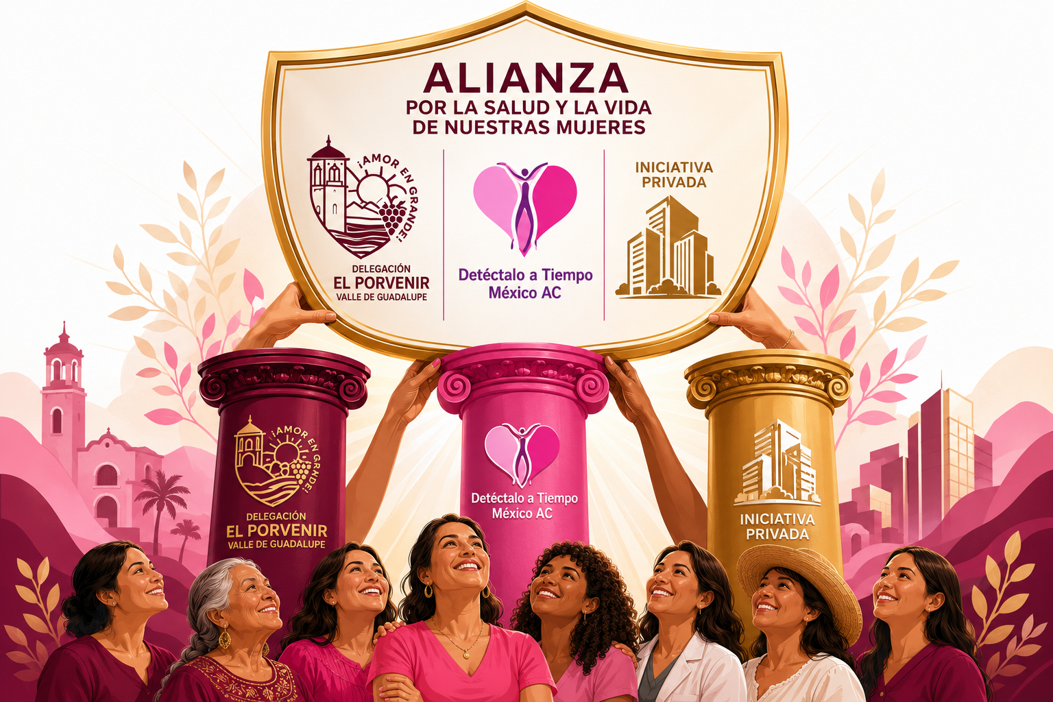 Alianza por la Salud y la Vida en la Delegación El Porvenir Valle de Guadalupe
